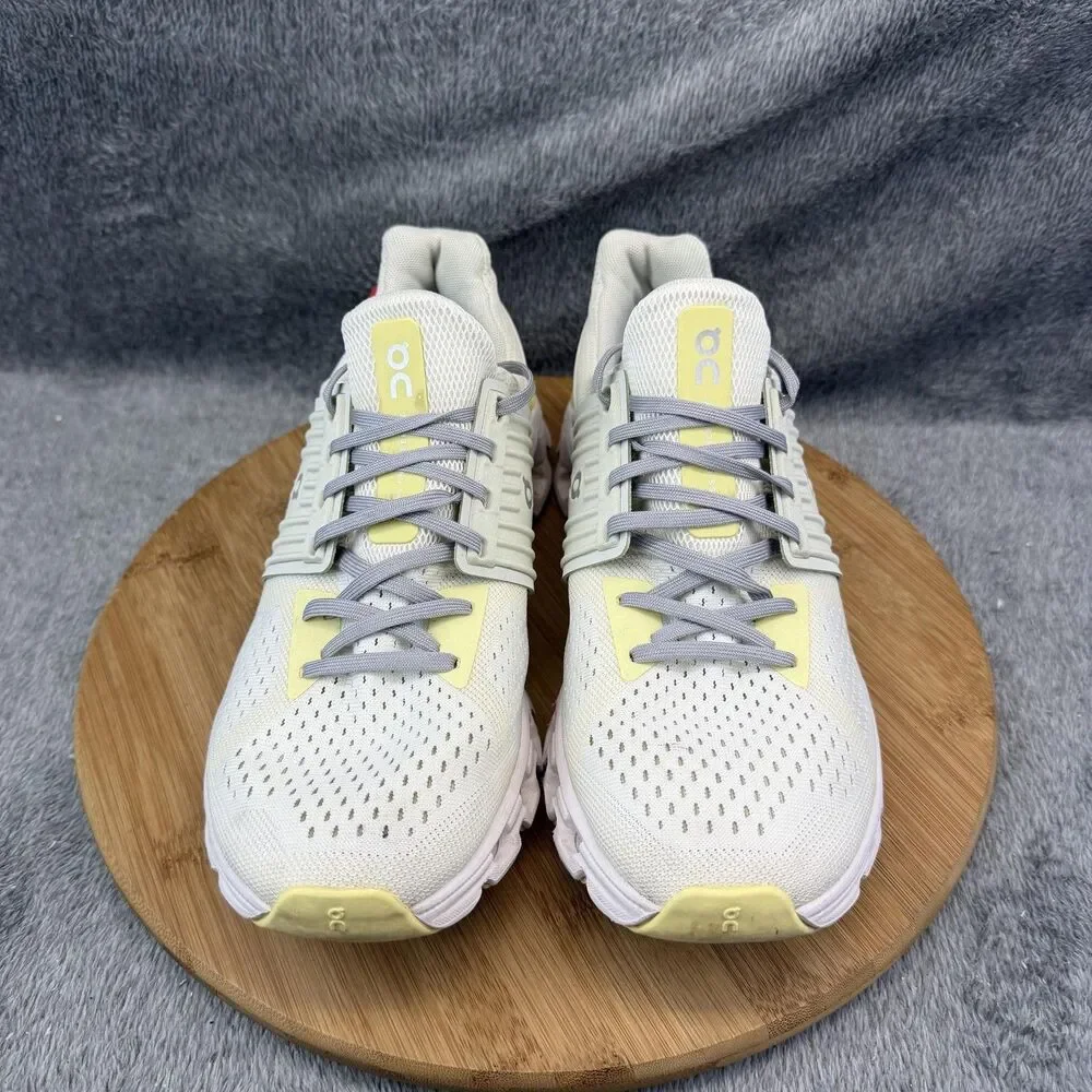 On Cloudflyer CloudTec Shoes Womens Size 10.5 White Running Sneakers FVN 01